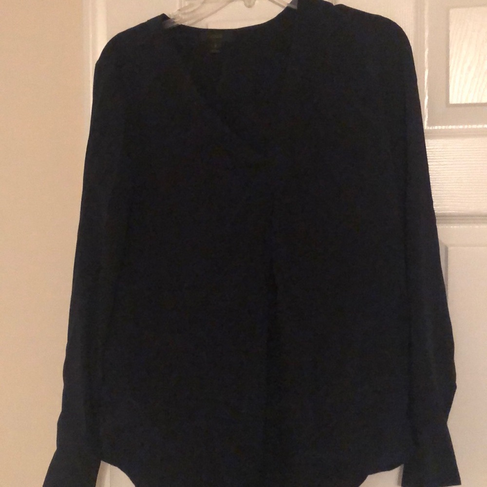 J Crew silk shirt